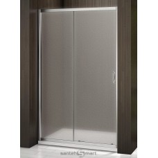 LATTE WTW-110-G-WE Душевое ограждение 110 * 185,матовое стекло 5 мм "GOOD DOOR"