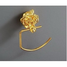 Держатель для туал,  AM-0916 gold "ROSE"