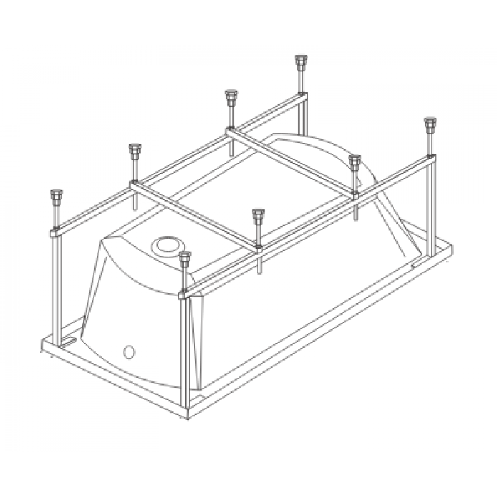 Фронтальная панель для ванны нерея 170 схема сборки