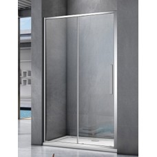 IDEA WTW-120-C-CH Душевое ограждение 120 * 185 Прозрачное стекло 6 мм "GOOD DOOR"